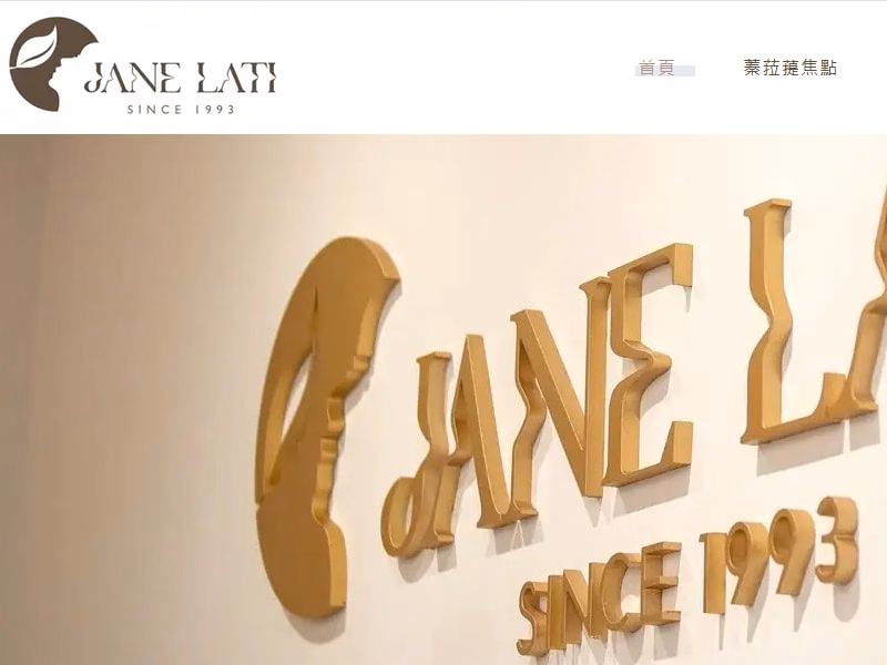 JANE LATI 1993 網頁設計案例